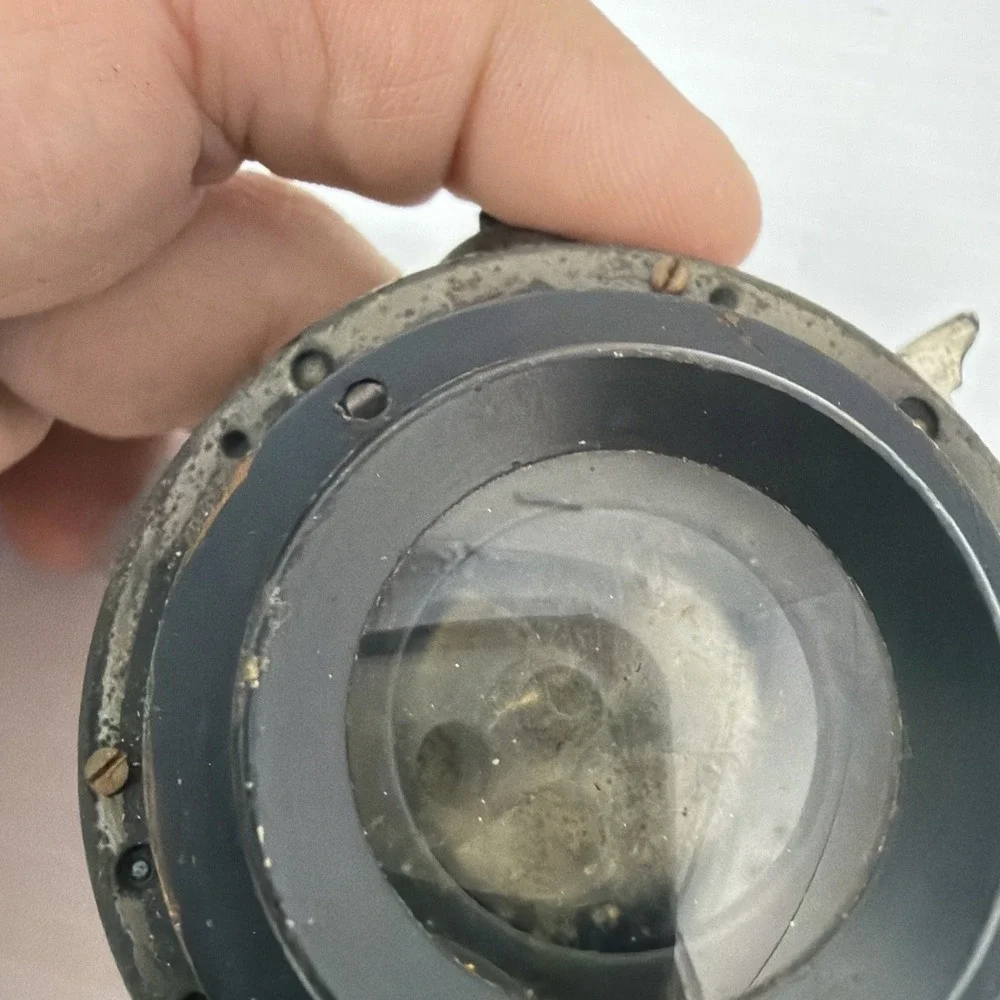 Bausch & Lomb f/8 6-3/4in Lens In Kodak Ball Bearing Shutter 1913 Vintage Parts
